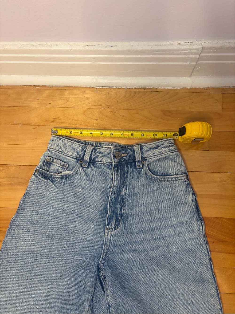 Garage light blue wide leg jeans - Picture 6 of 6